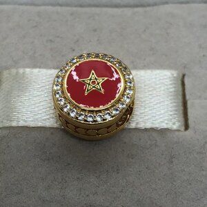 🔥🔥Pandora Morocco Flag charm Bead Charm Travel Bead Charm
